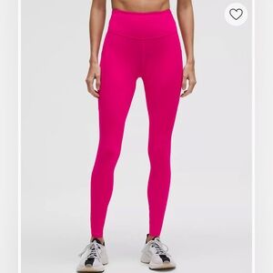 Lululemon leggings - pink - 6